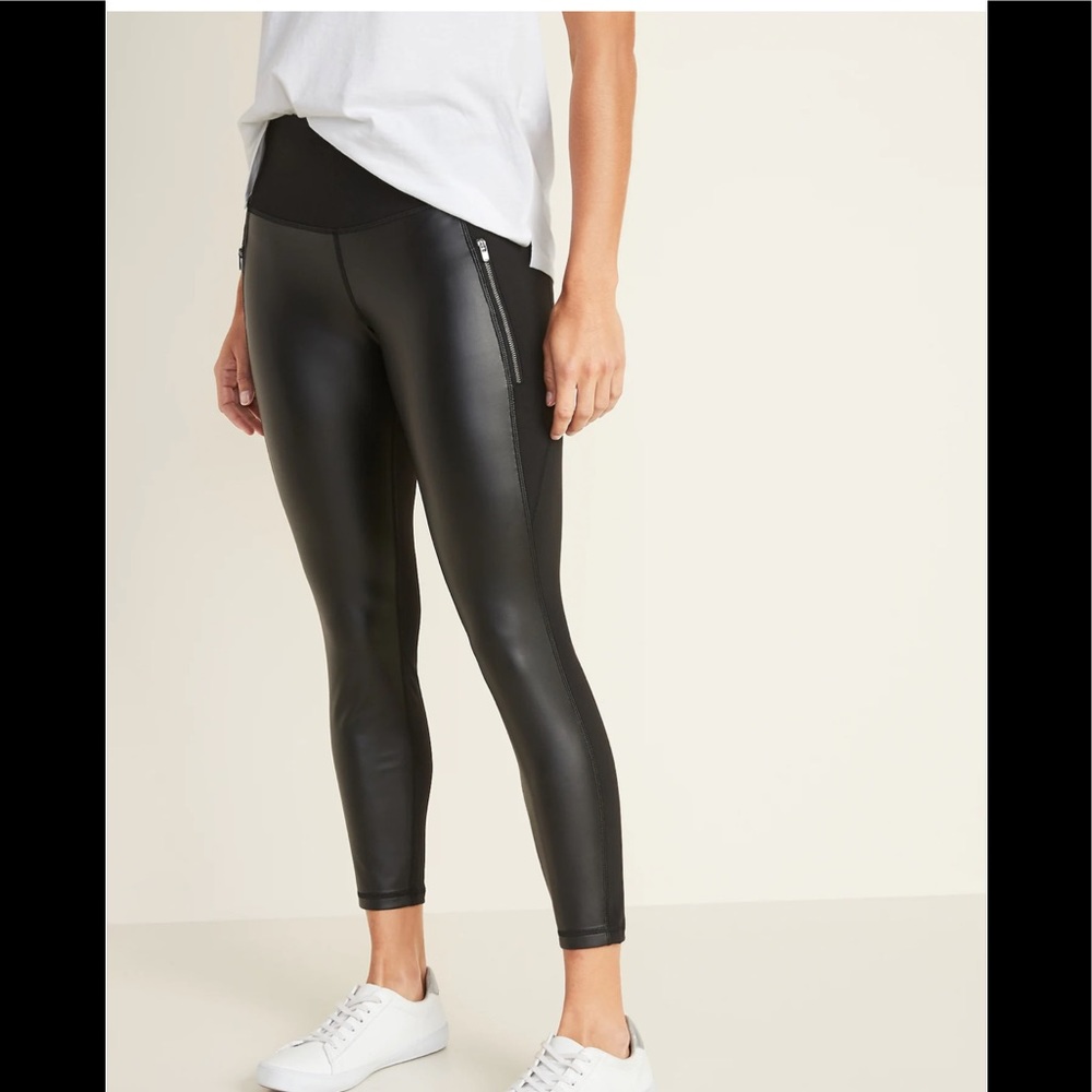 NEW faux leather leggings